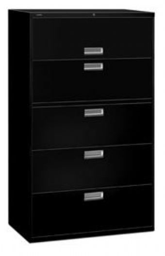 HON 600 Series 5-Drawer Lateral File 36